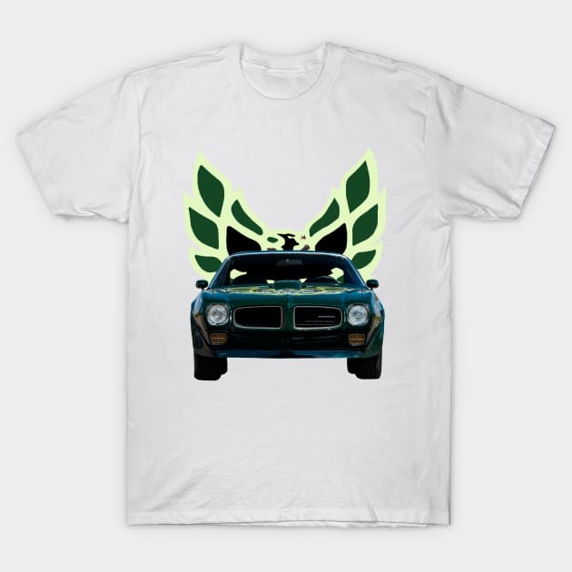 1973 Pontiac Firebird Trans AM T-Shirt by Permages LLC